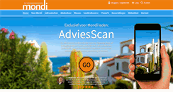 Desktop Screenshot of mondi.nl
