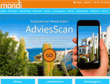 Tablet Screenshot of mondi.nl